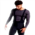 PEARL IZUMI Herren Thermo 34 Fahrrad-Trägerhose