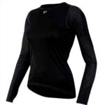 Damen Radtrikot PEARL IZUMI Transfer Long Sleeve Schwarz