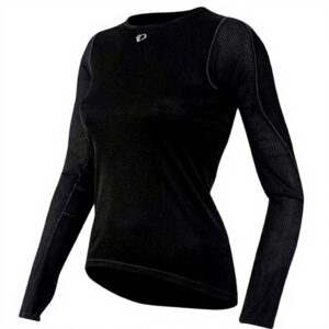 Damen Radtrikot PEARL IZUMI Transfer Long Sleeve Schwarz