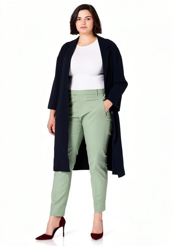 Damenhose Noa Noa Lang Bequem Basil Grösse 42-1