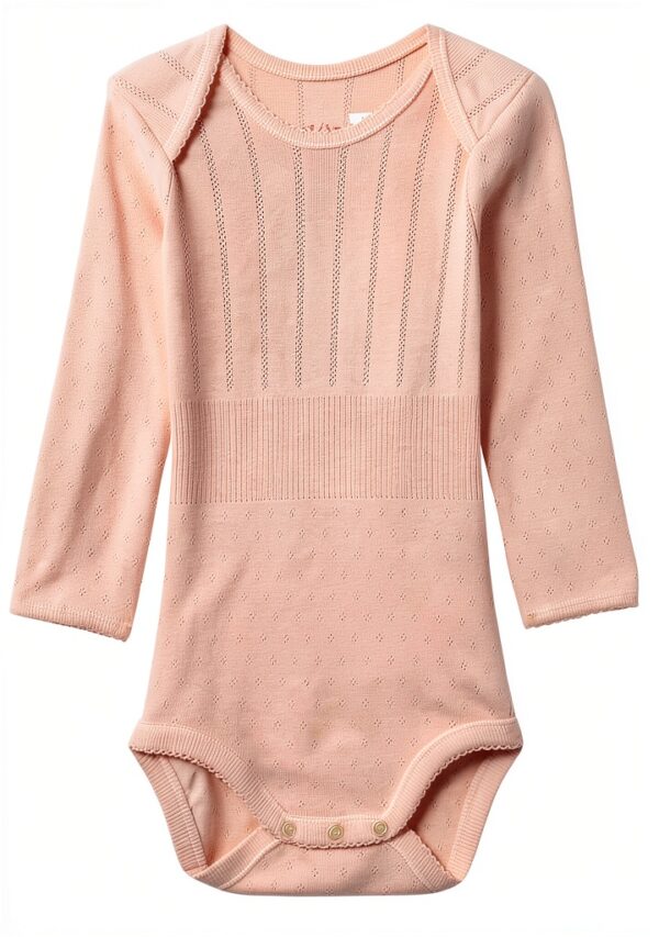Noa Noa Baby Body Langarm Mädchen Cameo Rose Basic-0