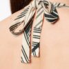 Noa Noa Damenkleid geometrisch gestreift mit Taschen-5