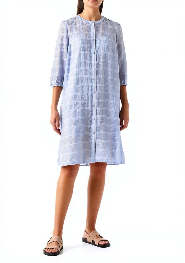 Noa Noa Damenkleid Langarm Knie lang Serenity Laurel Green-1