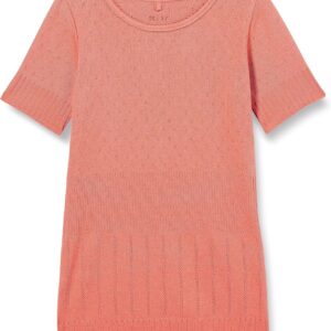 Noa Noa Mädchen T-Shirt Jersey Pointelle Faded Rose-0
