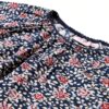 NOA NOA Mädchenkleid Blau Blumen Jersey Langarm-2