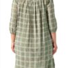 Noa Noa Damenkleid Langarm Knie lang Serenity Laurel Green-2