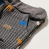 Noa Noa Baby Jungen Hose Print Blau Grau Soft Jersey-1