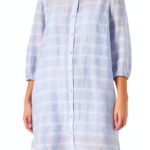Noa Noa Damenkleid Langarm Knie lang Serenity Laurel Green-0