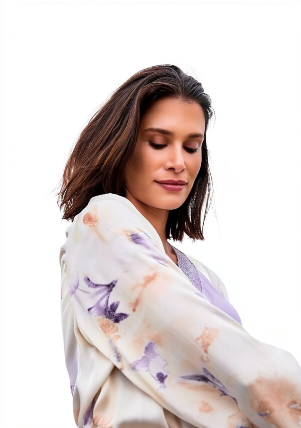 Damen Kimono CCDK COPENHAGEN weich bequem Allover Print-2