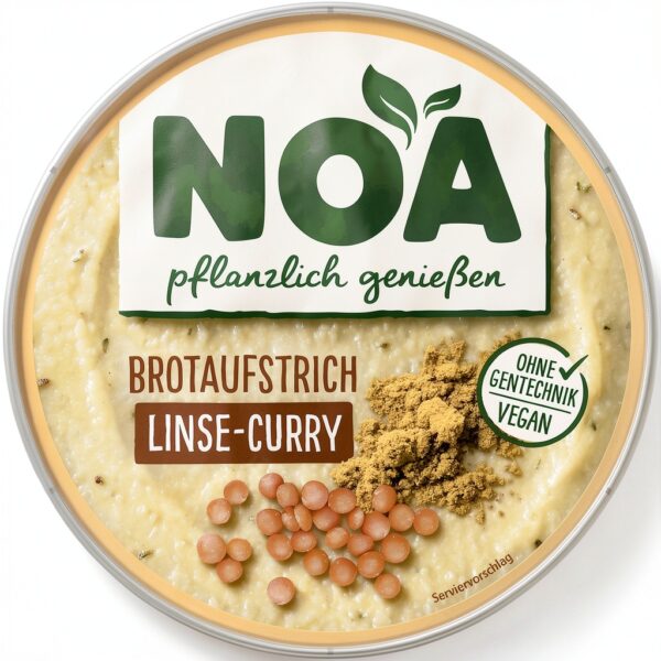 Pflanzlicher Brotaufstrich Noa vegan proteinreich glutenfrei-2
