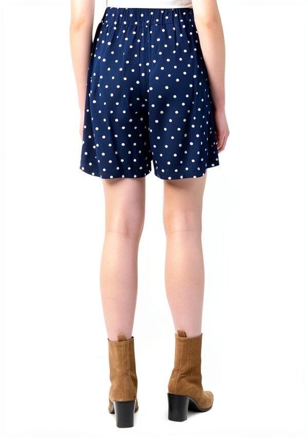 Noa Noa Damen Shorts Print Blue Bequem Freizeit-2