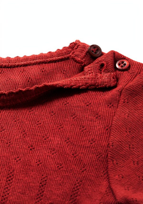 Noa Noa Baby Mädchen T-shirt Langarm Cherry Mahogany-1