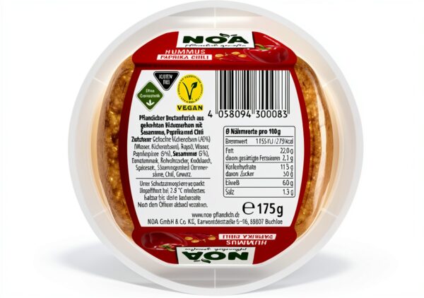 Noa Hummus Brotaufstrich glutenfrei vegan mediterran-3