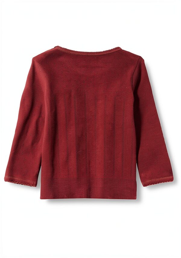 Noa Noa Baby Mädchen T-shirt Langarm Cherry Mahogany-2