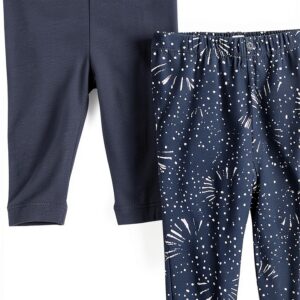 AmeliaNNM Leggings Tights Mädchen Print Dark Navy Noa Noa-0