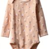 Noa Noa Baby Mädchen Body Jersey Print Beige Größen-0