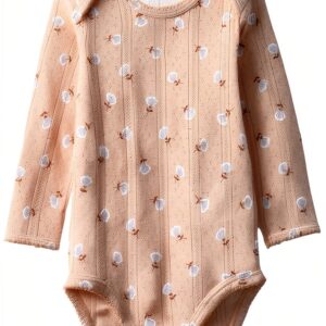Noa Noa Baby Mädchen Body Jersey Print Beige Größen-0