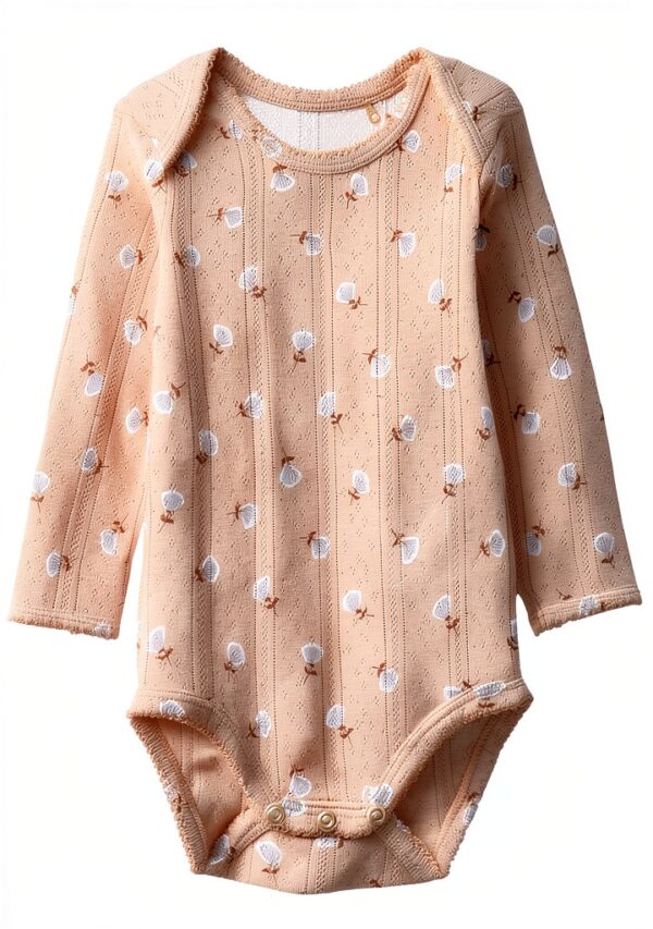 Noa Noa Baby Mädchen Body Jersey Print Beige Größen-0