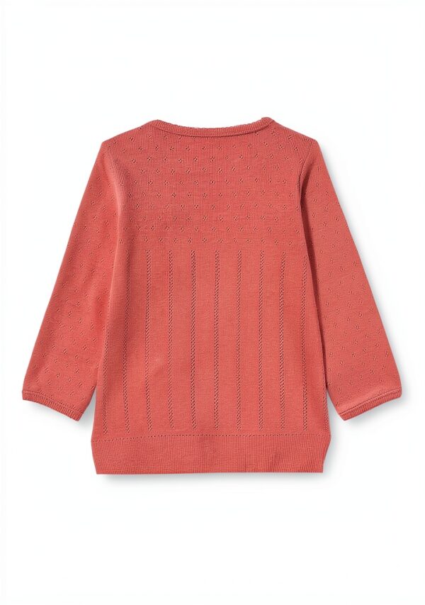 Noa Noa Baby Mädchen T-Shirt Jersey Pointelle Creme-2