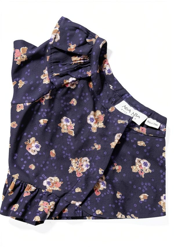 Noa Noa Babykleid Viskose Blumenprint Rüschen Mädchen-1