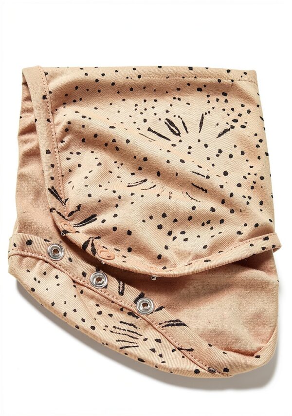 Noa Noa Body Jumpsuit Mädchen Print Beige Navy Rose Dawn-3