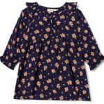 Noa Noa Babykleid Viskose Blumenprint Rüschen Mädchen-0