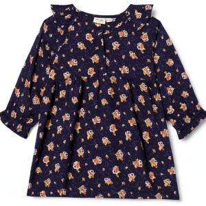 Noa Noa Babykleid Viskose Blumenprint Rüschen Mädchen-0