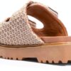 Noa Harmon Damenschuhe Beige Leder Sommer Größentipps-3