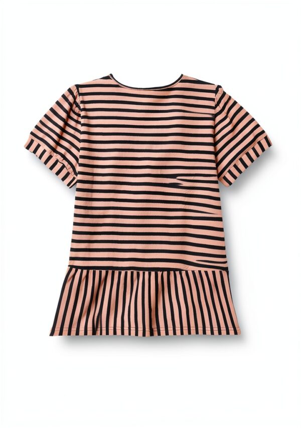 Noa Noa Mädchen T-Shirt Jersey gestreift Kurzarm-2