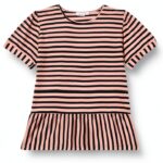 Noa Noa Mädchen T-Shirt Jersey gestreift Kurzarm-0