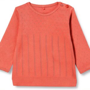 Noa Noa Baby Mädchen T-Shirt Jersey Pointelle Creme-0