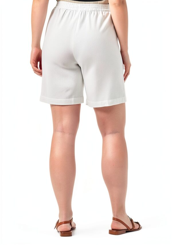 Noa Noa Damen Shorts elastischer Bund praktische Taschen-4