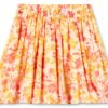 Noa Noa Mädchenrock Baumwolle Elastischer Bund Blumenprint-0