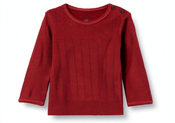 Noa Noa Baby Mädchen T-shirt Langarm Cherry Mahogany-0