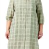 Noa Noa Damenkleid Langarm Knie lang Serenity Laurel Green-0