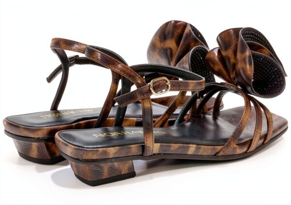 Leder Damen Mokassins Braun 41 EU 39 EU 38 EU-3