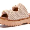 Noa Harmon Damenschuhe Beige Leder Sommer Größentipps-2