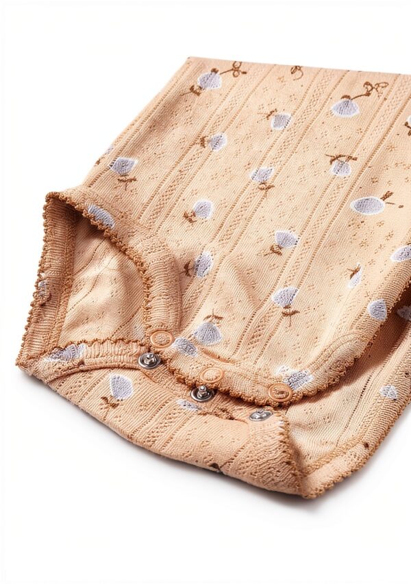 Noa Noa Baby Mädchen Body Jersey Print Beige Größen-3
