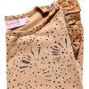 Noa Noa Body Jumpsuit Mädchen Print Beige Navy Rose Dawn-1