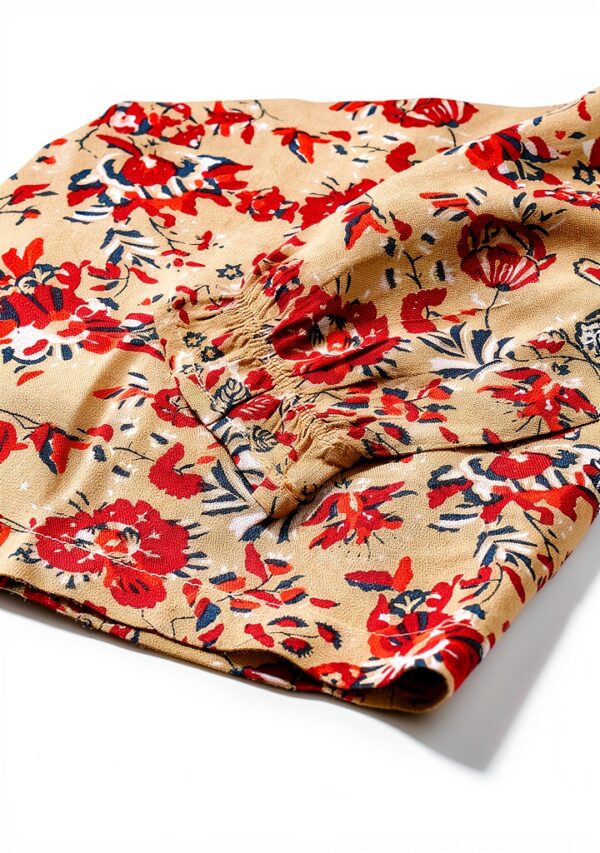 Noa Noa Bluse Mädchen Viskose Bluse Blumenprint Knopf-3