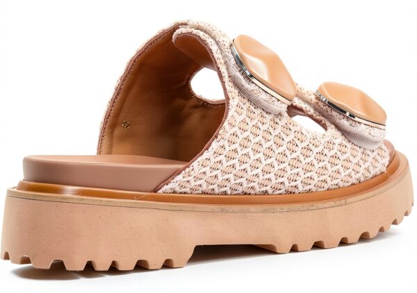 Noa Harmon Damenschuhe Beige Leder Sommer Größentipps-4