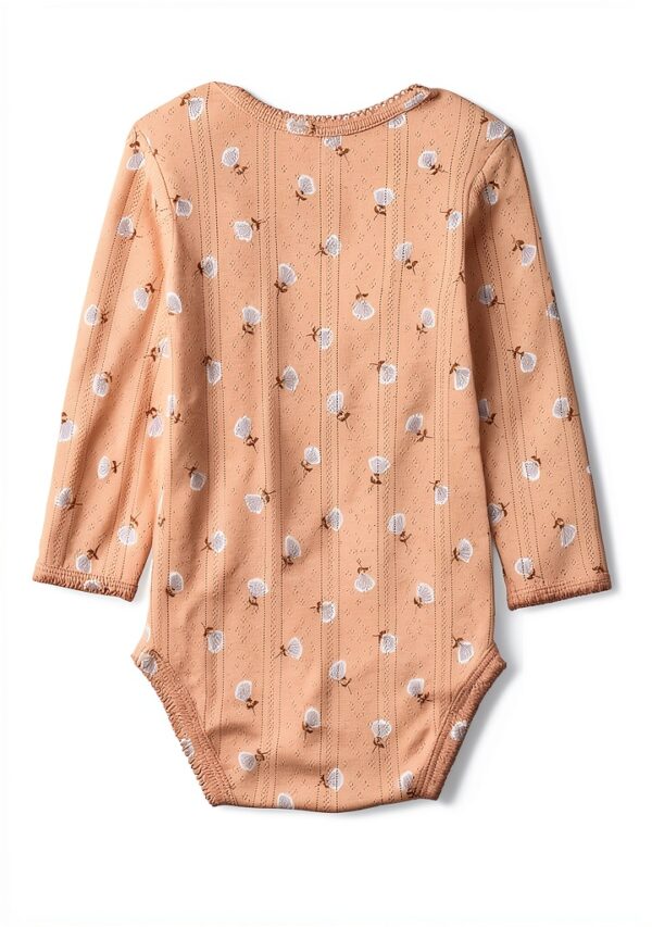Noa Noa Baby Mädchen Body Jersey Print Beige Größen-2