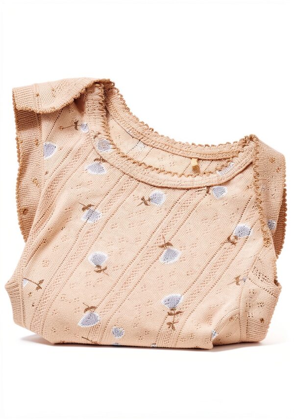 Noa Noa Baby Mädchen Body Jersey Print Beige Größen-1