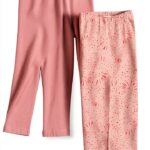 Leggings für Mädchen AmeliaNNM Noa Noa Print Dark Navy-0