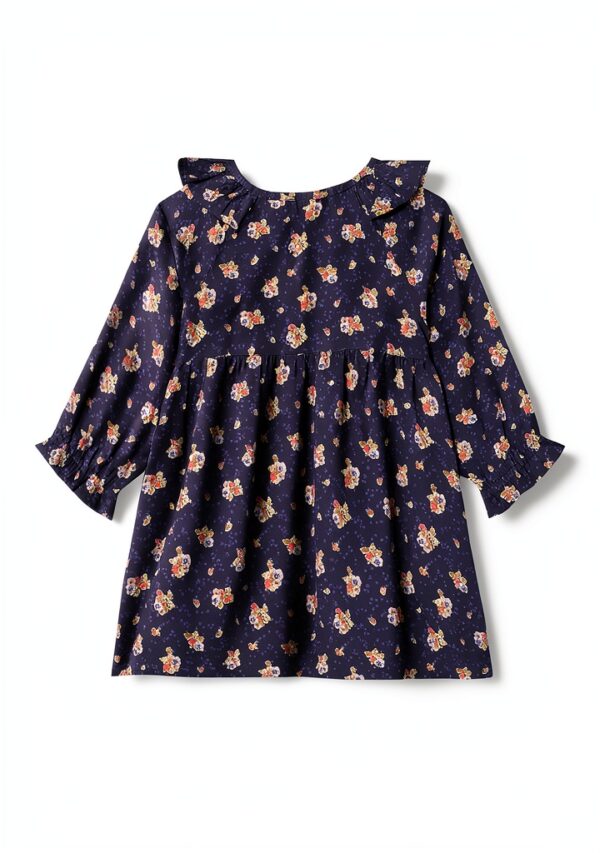 Noa Noa Babykleid Viskose Blumenprint Rüschen Mädchen-2