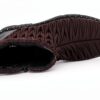 Botines Mujer Damen Stiefeletten Schwarz Leder Design-6