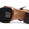 Sandalias Mujer Damen Silber Gold modisch bequem-5