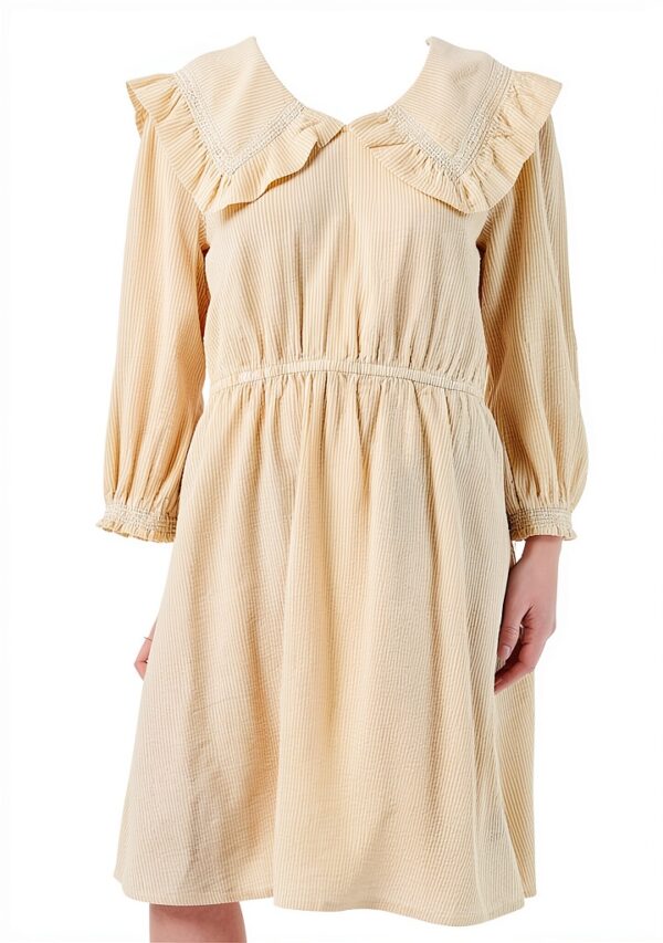 Damenkleid Noa Noa Gelb Freizeitkleider Sommer-0