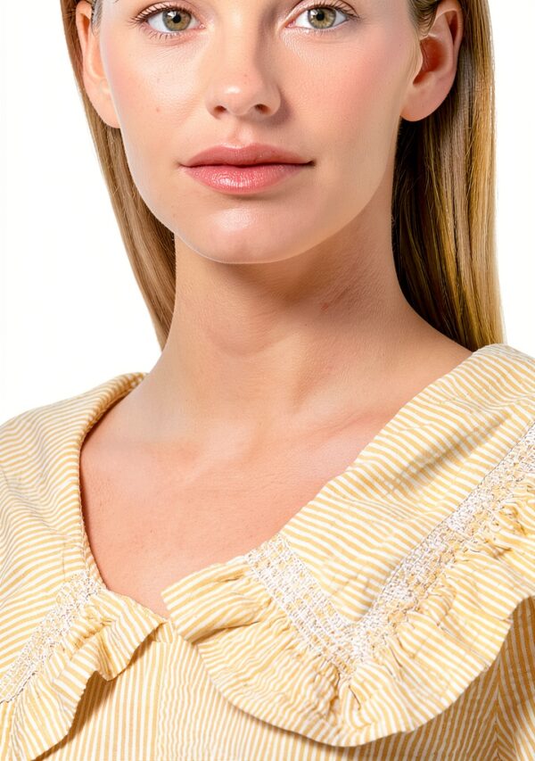 Damenkleid Noa Noa Gelb Freizeitkleider Sommer-2