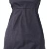 Noa Noa Damenkleid Kurzarm Dunkelblau Melange-4